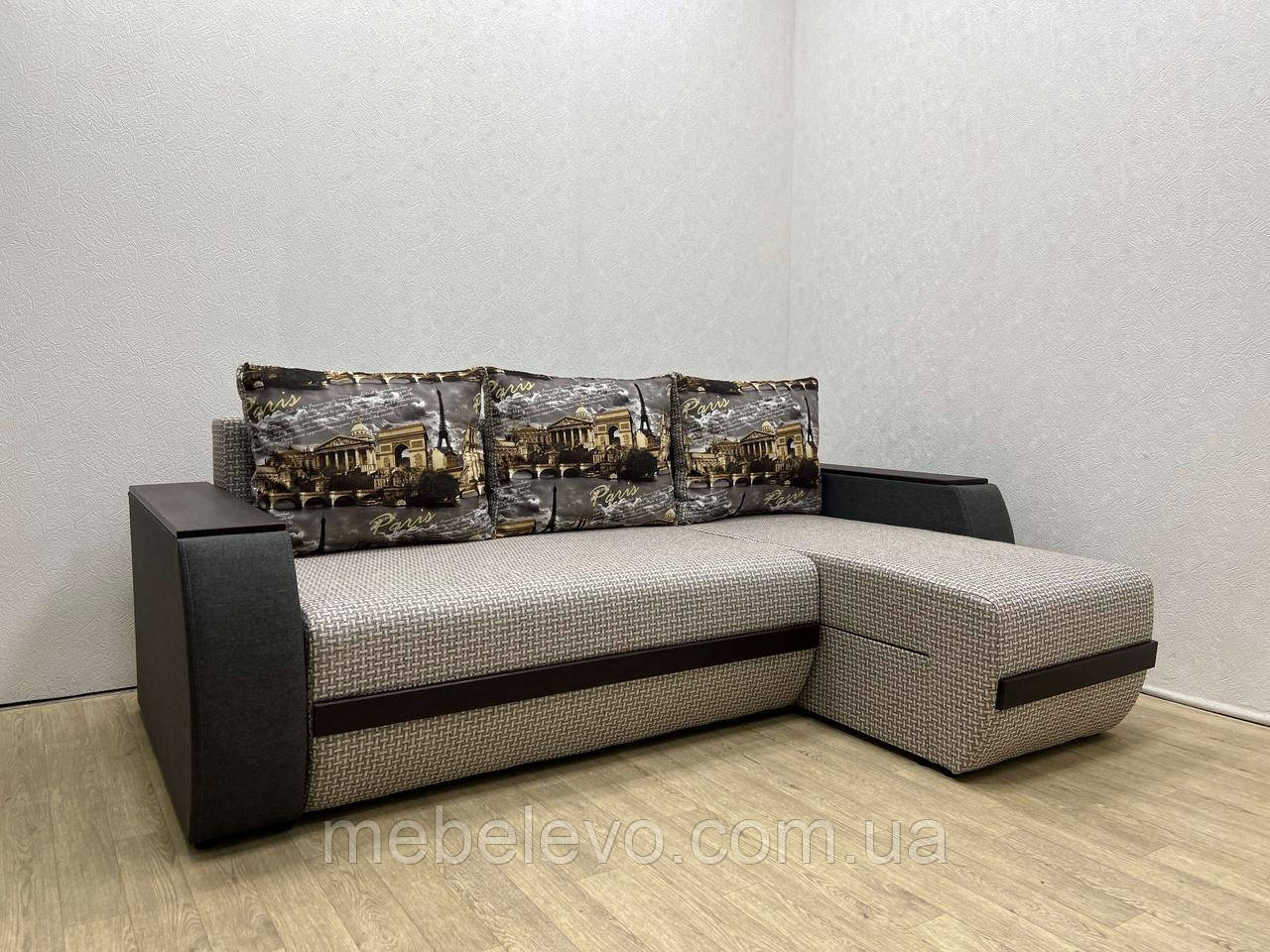 Угловой диван Токио-2 2420х1680мм (Виркони) сп.м.160х200 - фото 8 - id-p1160164685