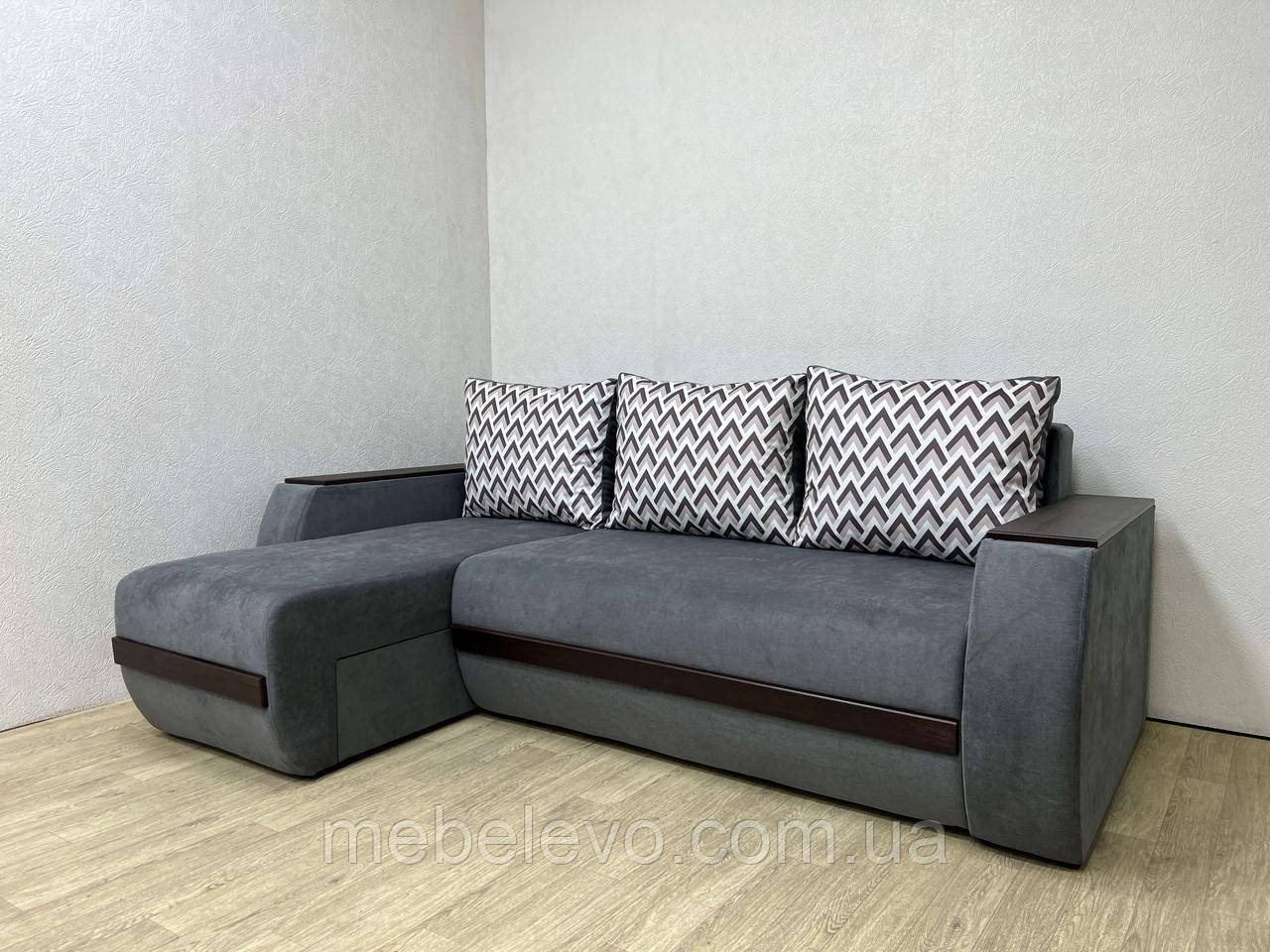 Угловой диван Токио-2 2420х1680мм (Виркони) сп.м.160х200 - фото 9 - id-p1160164685