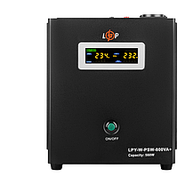 ДБЖ з правильною синусоїдою Logic Power 12 V LPY-W-PSW-800VA (560 Вт) 5A/15A - 4143