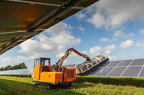 Машини та обладнання для очищення сонячних панелей