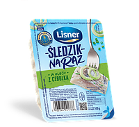 Сельдь Lisner Sledzik na Raz 100гр