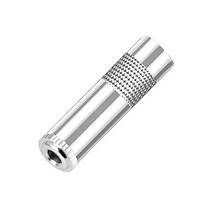 Штекер-конектор під паяння FreeEnd — 3.5 мм Female 3 pin R Connector Silver метал, фото 3