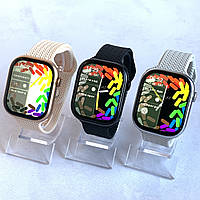 Умные смарт-часы Smart Watch GS9 Pro Max 45 mm смарт-часы с украинским языком и функцией звонка.