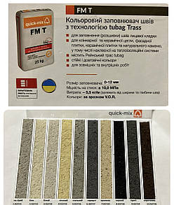 FM T, Шовний розчин с трасом Tubag, Антрацит