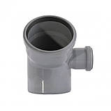 Коліно 2 пл 110x100х45+ 50х90° (праве) TA Sewage, фото 3