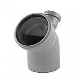 Коліно 110x45+ 50х90°х135 вертикальне TA Sewage, фото 3