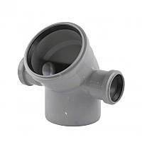 Коліно 2 пл 110x110х45+ 2х50х90° (ліве + праве) TA Sewage