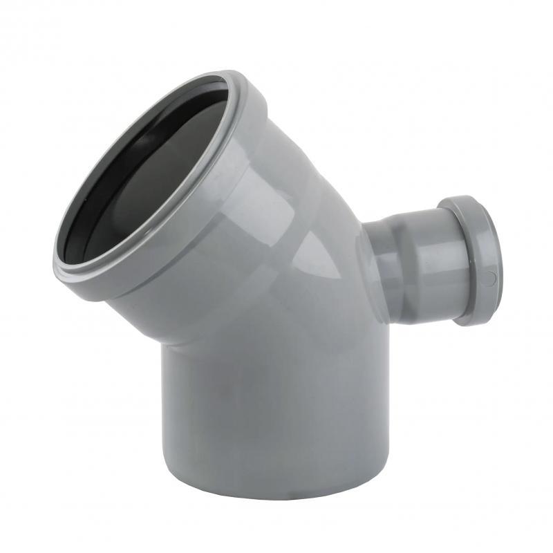 Коліно 110x45+ 50х90°х270 горизонтальне TA Sewage, фото 1