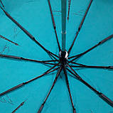 Зонт напівавтомат SL Антивітер / Міцний  10 спиць, фото 2