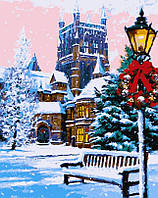 Картина по номерам Artissimo Зима в Вестминстере (PN4343) 40 х 50 см (Без коробки)
