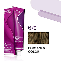 Краска для волос Londa Professional Permanent Color Extra Rich Creme 6/0 (dark blonde) 60мл