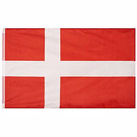 Флаг Дании MUWO "Нации вместе" 90х150 см 81018027-81018016, Красный, Размер (EU) - 1SIZE