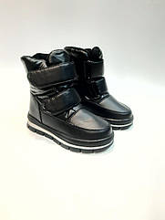 Зимові черевики для дівчинки Clibee 3 ТВ black чорні р.29