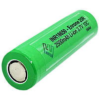 Аккумулятор INR 18650 Enrone 25R 2500mAh Li-Ion, 10C (25A), высокотоковый промышленный