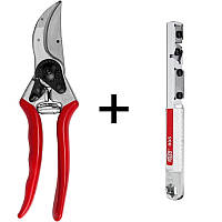 Акційний набір Садовий секатор FELCO 2 + Точилка FELCO 905 (Фелко 2+905)
