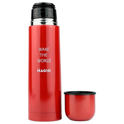 Термос для напоїв 500 мл MAGIO MG-1031R Red (Niz14720), фото 2