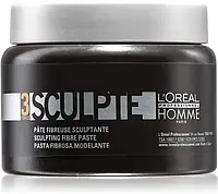L Oréal Professionnel Homme 3 Force Sculpte моделююча паста середньої фіксації 150 мл