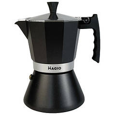 Гейзерна кавоварка 300 мл MAGIO MG-1005 Black N