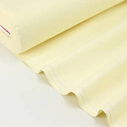 Тканина для постільної білизни ранфорс кремового кольору Туреччина 240 см No WH-2130-4