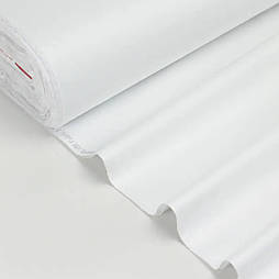 Тканина Ранфорс Туреччина білого кольору 240 см № WH-018