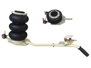 Домкрат пневматичний для шиномонтажу SATRA S-ABJ3 3,5 т професійний пневматичний домкрат