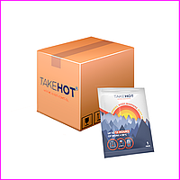 [100 пар] Грелка для ног TakeHOT. 8 часов тепла в каждой грелке.