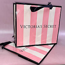 Пакет Victoria's Secret дизайн Класика розмір M 240х200х90 мм