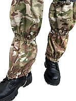 Тактические гамаши-бахилы для обуви/Военные гамаши от дождя и грязи, цвет мультикам 40 см