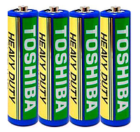 Батарейка солевая Toshiba R6 AA пальчиковая (трей)