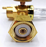 Вуглекислотний і аргоновий редуктор із ротаметром, фото 6