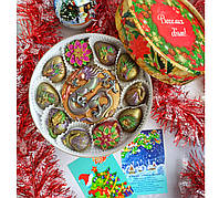 Новогодний набор шоколадных фигурок Молочный шоколад Дракончик Сладкий подарок на Рождество Николая Новый год