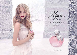 Nina Ricci Nina l'eau туалетна вода 80 ml. (Ніна Річі Ніна Наповнююча Єау), фото 3
