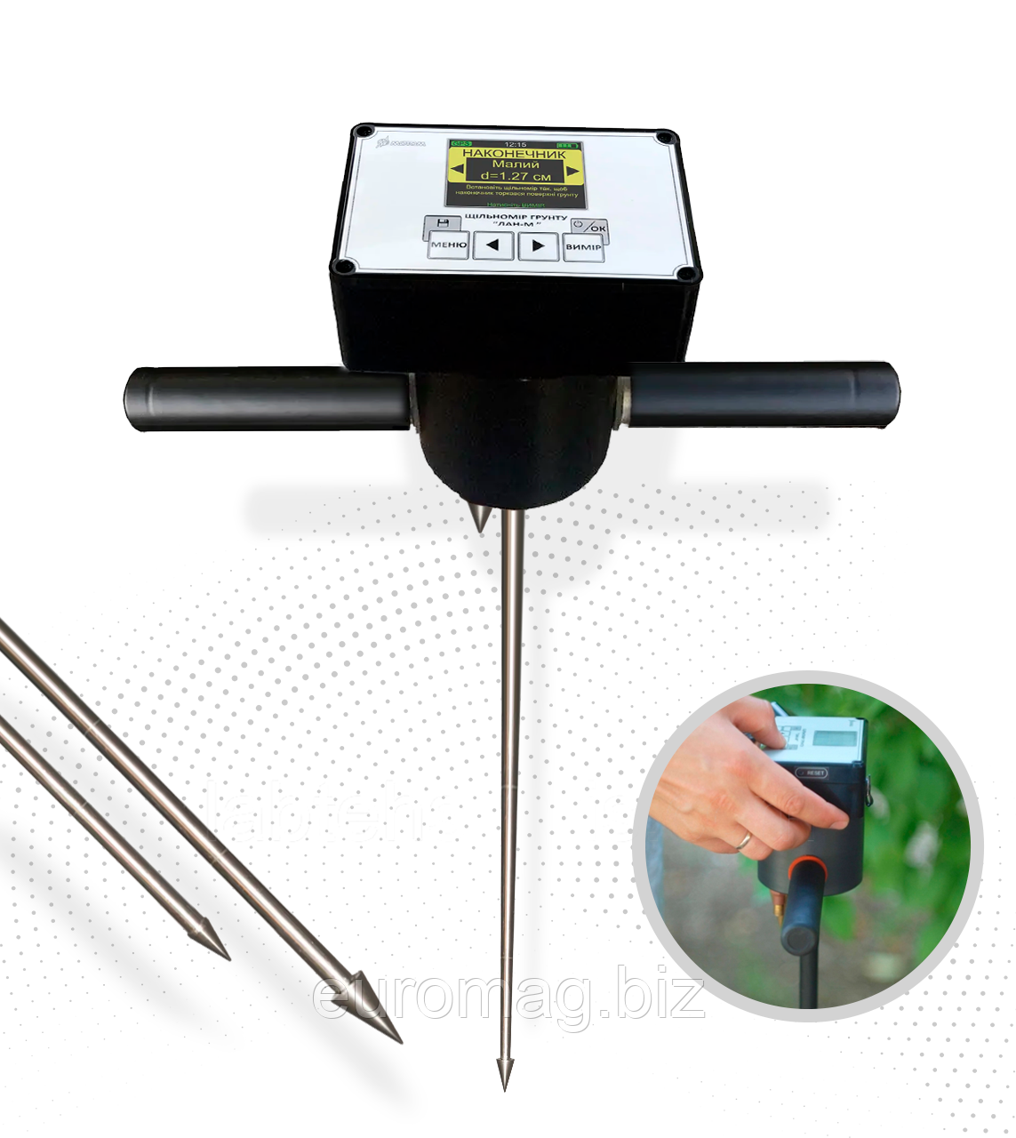 Ручний пінетрометр (твердомір), фото 1