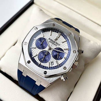 Чоловічі годинники Audemars Piguet Royal Oak Chronоgraph Italy Limited Edition хронограф на каучуковому браслеті