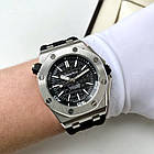 Чоловічі годинники Audemars Piguet Royal Oak Offshore Diver Silver AAA механічні з автопідзаводом і каучуком, фото 2