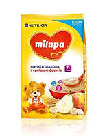 Молочна каша Milupa Милупа мультизлакова з сумішшю фруктів для дітей від 7 місяців, 210 г