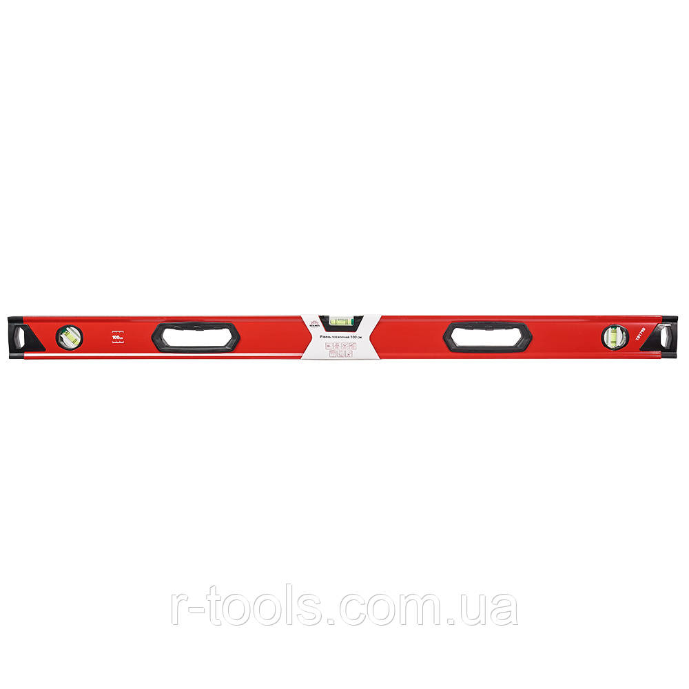 Рівень 100 см 3 капсули алюмінієва рамка 1,2 мм Vitals Master 181790