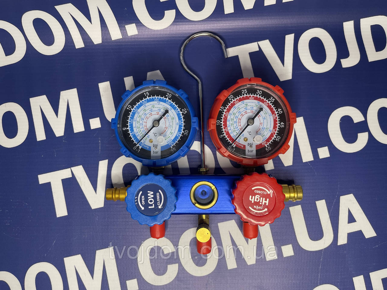 Манометричний колектор Whicepart CT-736G (R-410a,R-22,R-134a,R-404a)