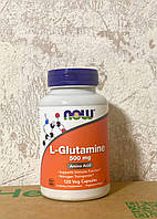 NOW Foods, Л-глютамин L-Glutamine, 500мг 120капсул