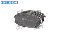 Колодки тормозные дисковые передние HYUNDAI, KIA (пр-во Jakoparts) J3600330