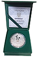 Срібна монета "Українська мова" у футлярі і з сертифікатом НБУ, 10 гривень, 2023. Тираж 5000, фото 2
