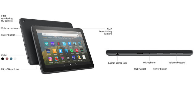 Планшет Amazon Fire HD 8 PLUS 3/32GB Планшет Amazon Fire HD 8 PLUS 3/32GB