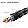 Кабель 3.5mm to 2 RCA 2м RCA Audio Cable 24K позолота Stereo Aux Splitter, фото 7