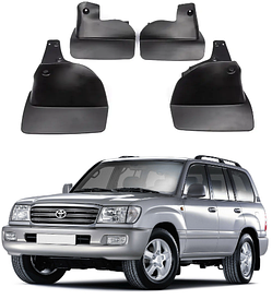 Бризковики для авто комплект 4 шт Toyota Land Cruiser 100 / Lexus LX470 1997-2007 ( Передні та задні)