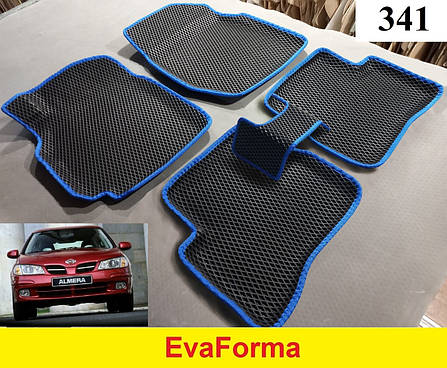 3D килимки EvaForma на Nissan Almera (N16) '00-06, 3D килимки EVA, фото 1