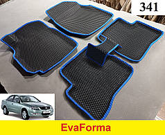 3D килимки EvaForma на Nissan Almera Classic '06-13, 3D килимки EVA