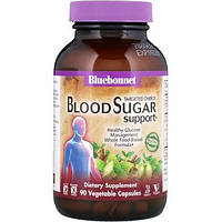 Пищевая добавка для поддержки уровня сахара в крови Bluebonnet Nutrition (Blood Sugar Support) 90 капсул