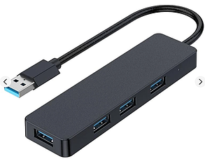 Концентратор Gembird USB 3.0 4 ports black (UHB-U3P4-04)