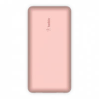 Портативное зарядное устройство для Belkin 20000mAh, 15W Dual USB-A, USB-C, rose gold