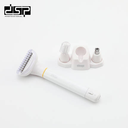 Мультитример епілятор DSP 70212 Білий тример для тіла 3 в 1 тример для носа, тример для брів, фото 1